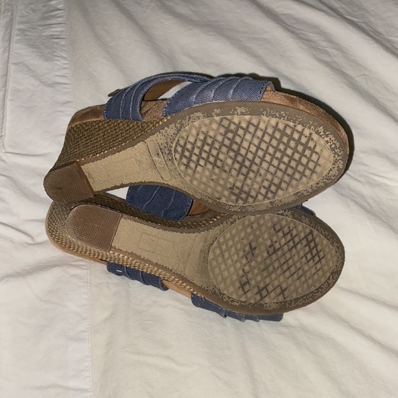 Blue jean wedges - Picture 5 of 5